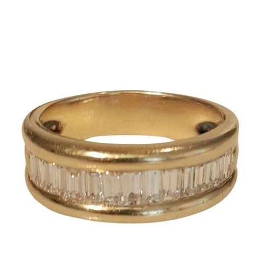 Poiray Demi-alliance ring - yellow gold and diamonds 58 Facettes DV0616-1