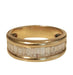 Poiray Demi-alliance ring - yellow gold and diamonds 58 Facettes DV0616-1