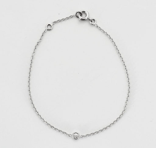 Bracelet Dior - mini oui - Bracelet or blanc et diamant 58 Facettes DV0624-9