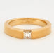 Bague 54 CARTIER - Tank Solitaire or jaune 58 Facettes DV0624-10