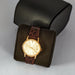 Watch IWC SCHAFFHAUSEN watch - Yellow gold plated bracelet watch 58 Facettes DV0632-1