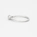 Ring 51 Celinni - Promesse - Solitaire ring in white gold and diamond 58 Facettes DV0625-1