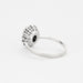Ring Daisy ring in white gold sapphire and diamonds 58 Facettes DV0631-2