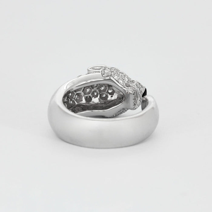 Bague CARTIER "Panthère" modèle Massai - Bague en or blanc et diamants 58 Facettes DV2795-7