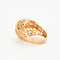 Bague 55 Bague platine, or jaune et diamants. 58 Facettes DV0633-1