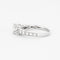 Bague 51.5 Bague or blanc diamants 58 Facettes DV2682-1