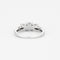 Bague 51.5 Bague or blanc diamants 58 Facettes DV2682-1
