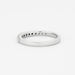 Bague Bague demie alliance Diamants 58 Facettes DV2682-2