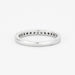 Bague Bague demie alliance Diamants 58 Facettes DV2682-2