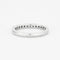 Bague Bague demie alliance Diamants 58 Facettes DV2682-2