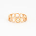 Bague 48 DINH VAN - Bague en or rose et diamants 58 Facettes DV3438-1