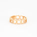 Bague 48 DINH VAN - Bague en or rose et diamants 58 Facettes DV3438-1