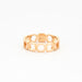 Bague 48 DINH VAN - Bague en or rose et diamants 58 Facettes DV3438-1