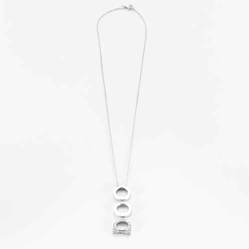 Collier FRED - SUCCESS - Collier en or gris et diamants. 58 Facettes DV3355-6
