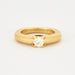 Bague 51 CARTIER - "Louis Cartier" - Bague solitaire or jaune et diamant. 58 Facettes DV3368-1