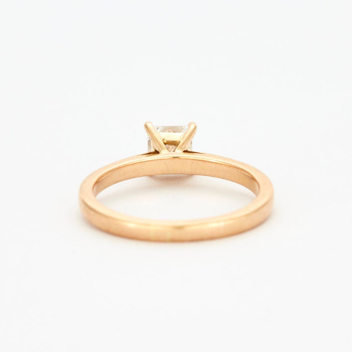 Bague 49.5 Bague solitaire en or jaune et diamant 58 Facettes DV3029-1