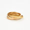 Bague 53 CARTIER Bague Trinity trois ors 58 Facettes DV3565-1