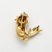 Broche HERMES PARIS - Rare Broche Oiseau émail et or jaune. 58 Facettes DV0650-1