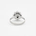 Bague 51 Bague Fleur en or gris et diamants 58 Facettes DV0647-3