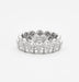 Bague 51 Fred  -  Bague Une Ile d'or or gris et diamants 58 Facettes DV3487-2