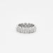 Bague 51 Fred  -  Bague Une Ile d'or or gris et diamants 58 Facettes DV3487-2