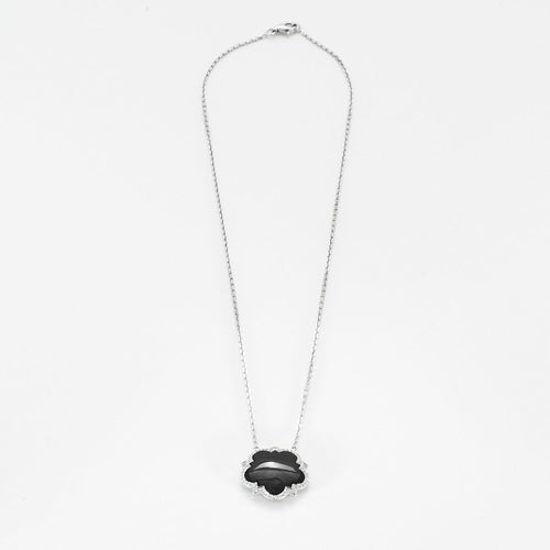 Collier Collier en or girs onyx et diamants 58 Facettes DV3673-3