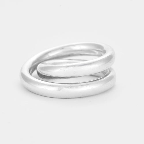 Bague 51 HERMES - Bague Vertige en argent 58 Facettes DV3652-1
