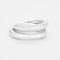 Bague 51 HERMES - Bague Vertige en argent 58 Facettes DV3652-1