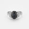 Bague 49 Bague platine saphir et diamants 58 Facettes DV1847-2
