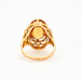 Bague 55 Bague en or jaune et citrine 58 Facettes DV0658-1-55-2