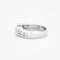 Bague 53 Bague en or gris et diamants 58 Facettes DV2004-1