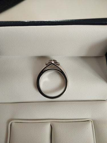 Bague MAUBOUSSIN - Bague Solitaire Dream and Love n°3 or blanc et diamants 58 Facettes DDV3973-1