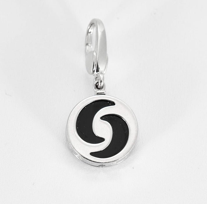 Pendentif BULGARI - Pendentif Yin & Yang en or gris et onyx 58 Facettes DV0607-3