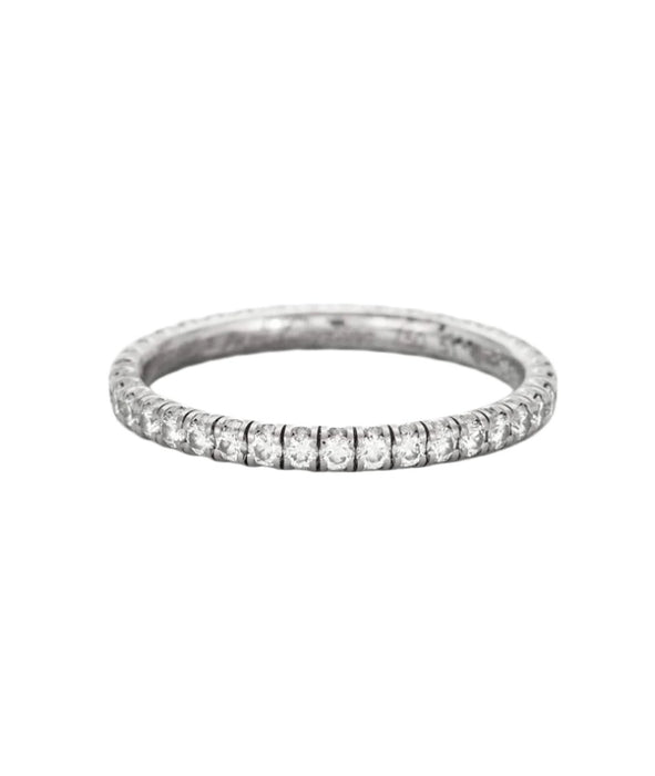 Bague 51 CARTIER - Alliance Etincelle en platine et diamants 58 Facettes DV3419-15