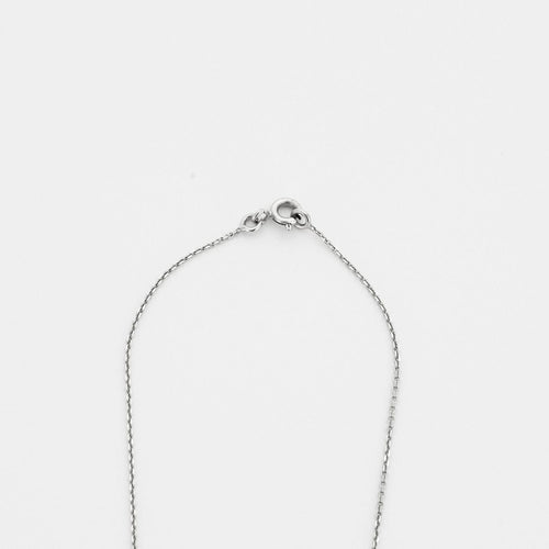 Collier Collier en or gris et petits diamants 58 Facettes DV3616-2