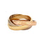 Bague 52 CARTIER - Bague  Trinity en or de trois couleurs 58 Facettes DV3419-3