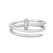 Bague 55 CARTIER - bague JUSTE UN CLOU or gris diamants 58 Facettes DV0491-1