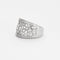 Bague Bague Bandeau en or gris et diamant 58 Facettes DV2800-11