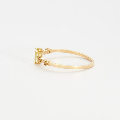 Bague 53 Bague en or et diamants de couleurs 58 Facettes DV2800-9