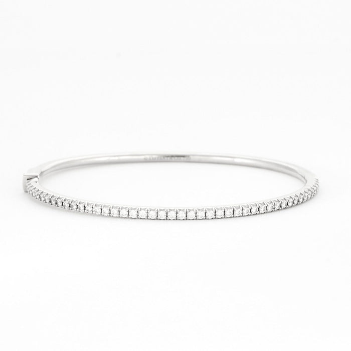 Bracelet TIFFANY - Bracelet "Metro" Or Gris et Diamants 58 Facettes DV0426-2