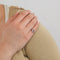 Bague 48 Bague  platine et rubis et diamants 58 Facettes DV3470-5