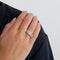 Bague 52 MAUBOUSSIN - Bague Je le veux or gris et diamants 58 Facettes DV3975-3