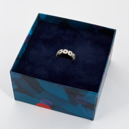 Bague 52 MAUBOUSSIN - Bague Je le veux or gris et diamants 58 Facettes DV3975-3