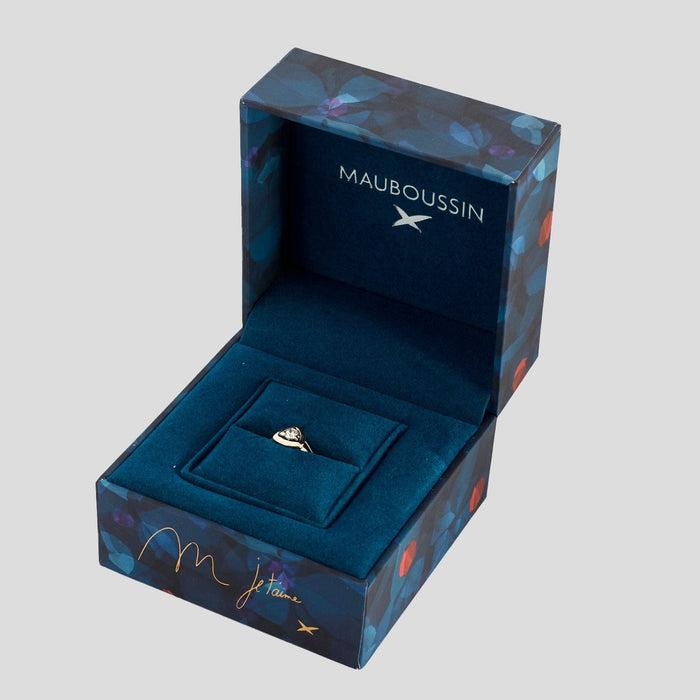 Bague 49 MAUBOUSSIN - Bague Dream and Love or gris et diamant 58 Facettes DV3790-1