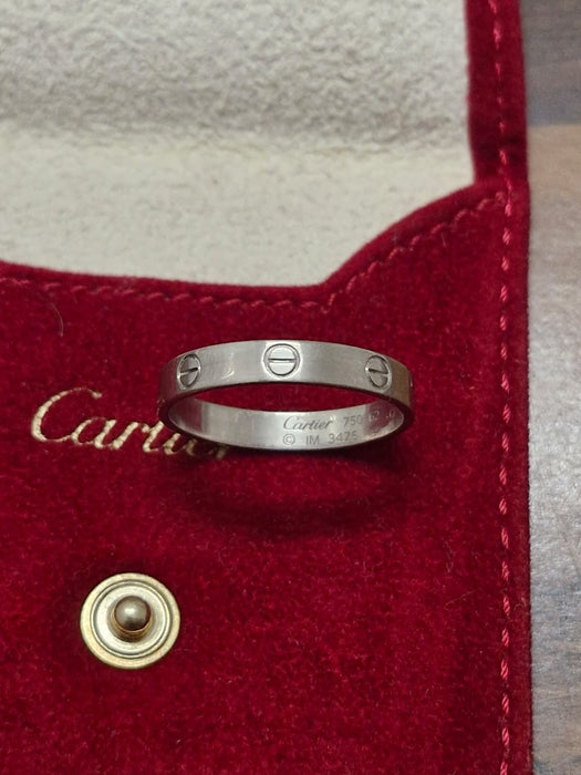Cartier Bague Love or gris