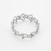 Bracelet Bracelet Nœud en or gris et diamants 58 Facettes DV3795-2