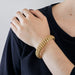 Bracelet Bracelet gourmette en or jaune 58 Facettes DV2650-6