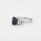 Bague Bague en platine Saphir et diamants 58 Facettes DV3760-1