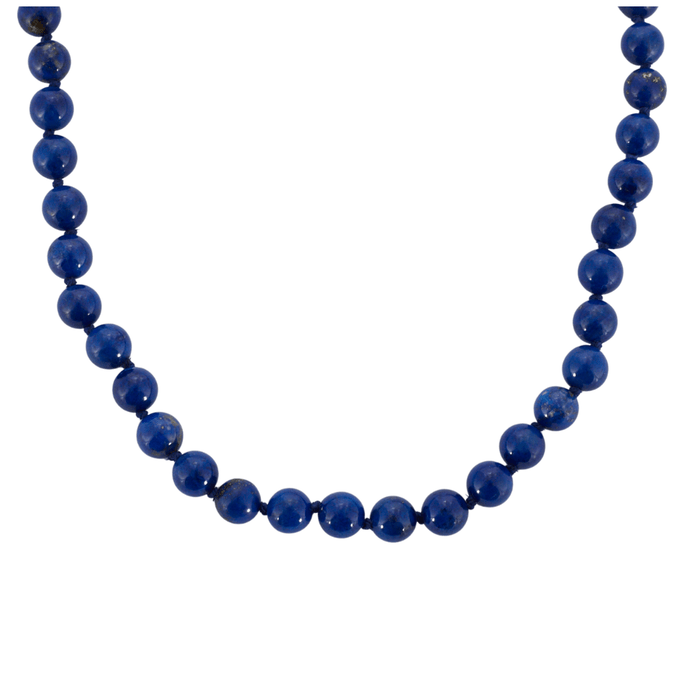 Collier Collier de perles de lapis lazuli 58 Facettes DV3841-7