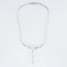 Collier Collier en or gris et diamants 58 Facettes DV4246-1